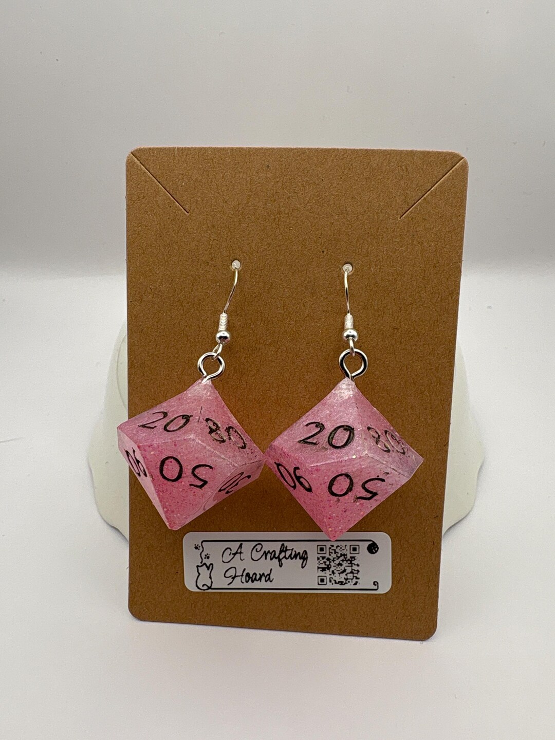 Earrings D100 Pink - Etsy