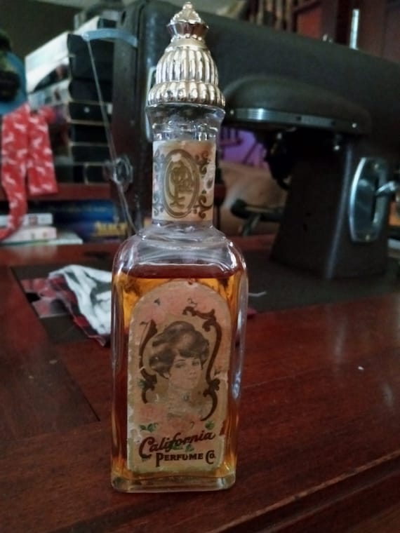 風船と少女の絵　エイボン カンパーナ　Avon Campana リトグラフ Vintage avon california perfume - Gem