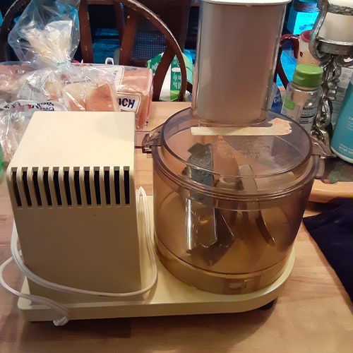 Vintage Hamilton beach food processer model 7024 *original manual included agrohort.ipb.ac.id