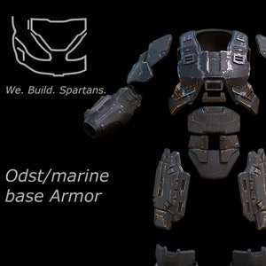GEN 1 Odst Marine armor 3d print files