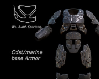 GEN 1 Odst Marine armor 3d print files