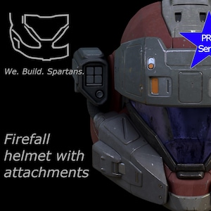 Pro Series Firefall helmet 3d print file