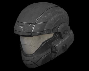 Arquivo para impressão 3D da viseira de malha ODST