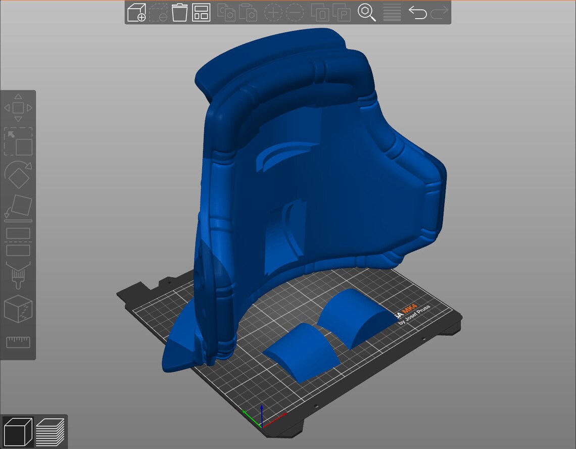 Type 1 Defender Shoulder Pad 3d Print File - Etsy