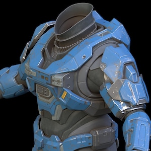 ODST Schulterpolster 3D Druckdatei