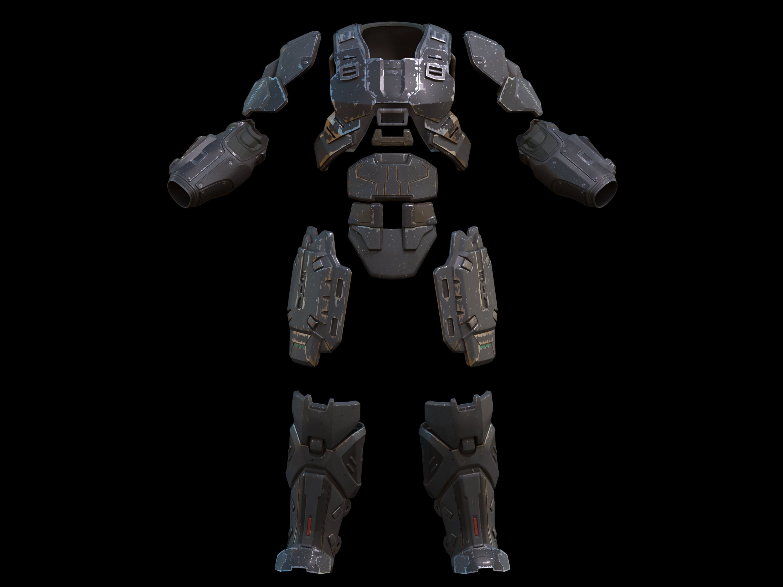 Odst Marine Armor 3d Print Files Etsy Canada