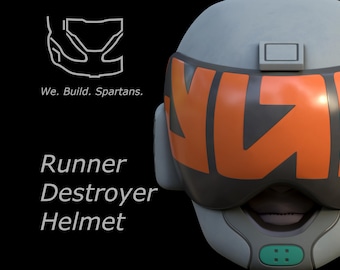 Arquivo para impressão 3D do capacete Destroyer Runner