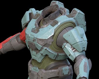 Arquivo para impressão 3D da ombreira UA Modelo 48
