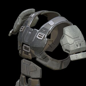 Marine Guard Shoulder Pad 3d Print File - Etsy