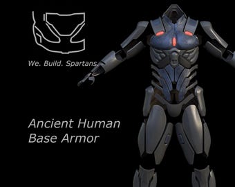 Ancient Human Combat Skin armor 3d print files