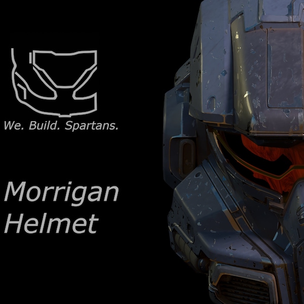 Morrigan helmet 3d print file