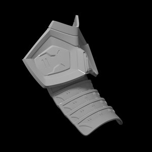 Gatekeeper shoulder pad 3d print file