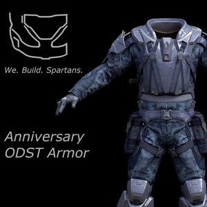 3D-afdrukbestanden voor jubileum ODST-pantser