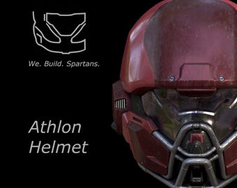 Arquivo para impressão 3D do capacete Athlon