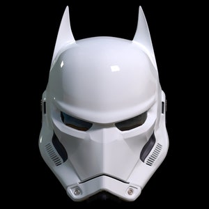 Bat Trooper helmet 3d print file