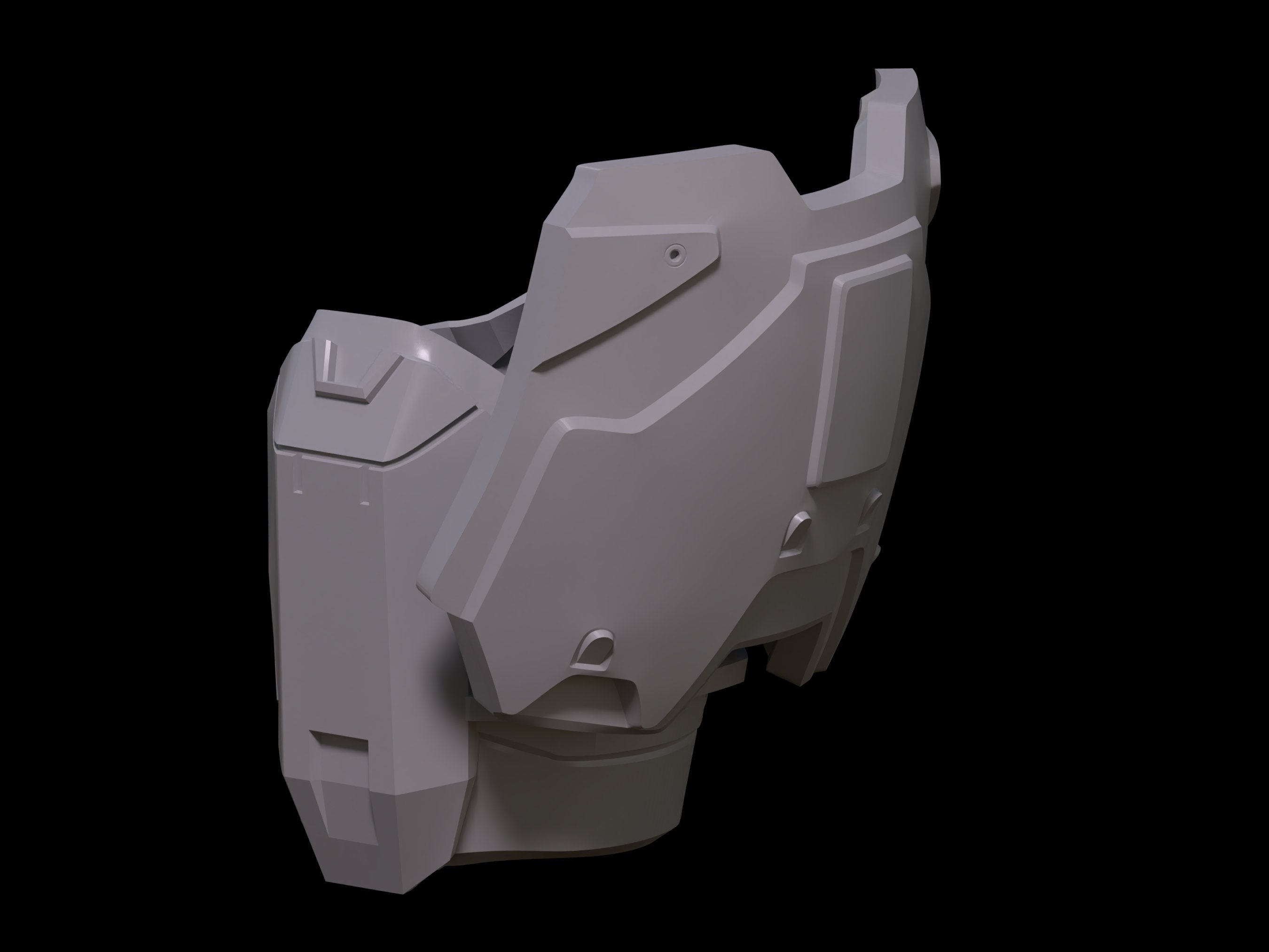 STL file Halo 5 guardians: armor wrath for printing 😇・Template to download  and 3D print・Cults