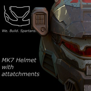 Mk VII helmet with attachments 3d print file