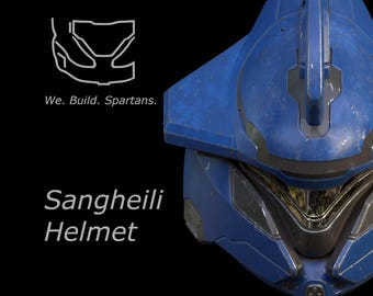 Sangheili helmet 3d print file