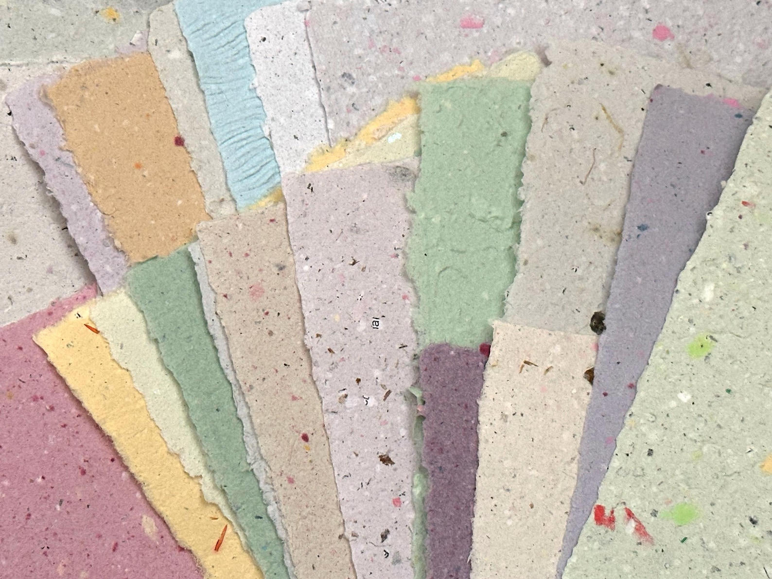 Handmade Paper Variety Pack: 20 Sheets in Assorted Colors & Weights; 5. ...