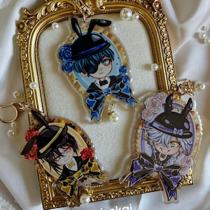 Black Butler Keychains Chibi Bunny