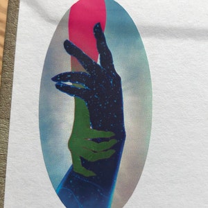 Lore Olympus inspire Persephone and Hades hand hold vinyl waterproof sticker