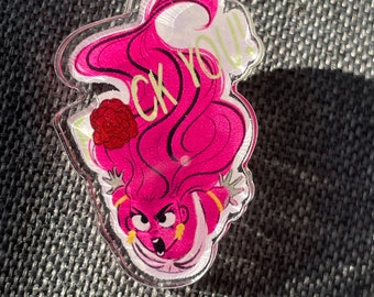 FU Zeus Persephone Lore Olympus Acrylic Pin