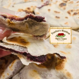 Heavenly Ube Piaya: Handmade Filipino Pastries, 1 Dozen