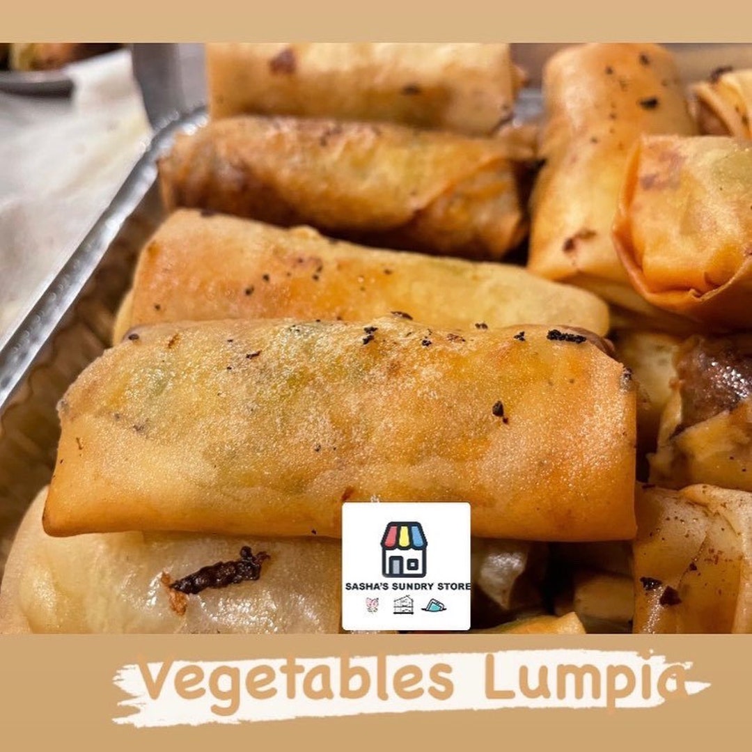 Vegetables Lumpia 50pcs uncooked first Springroll on Etsy