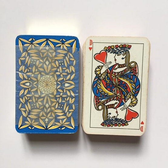 Jeu De Cartes à Jouer Vintage Ets Polyne Paris - Fabriqué En Belgique Par Cartamundi - Rare As=1