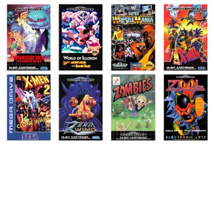 Sega Mega Drive Game Posters - Sega Genesis Game Posters - High Quality - Retro Gaming Posters R-Z - A5 / A4 / A3 / A3+ image 10