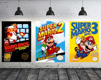 中古】ポスター B2販促ポスター ルイージ 「Switchソフト マリオ