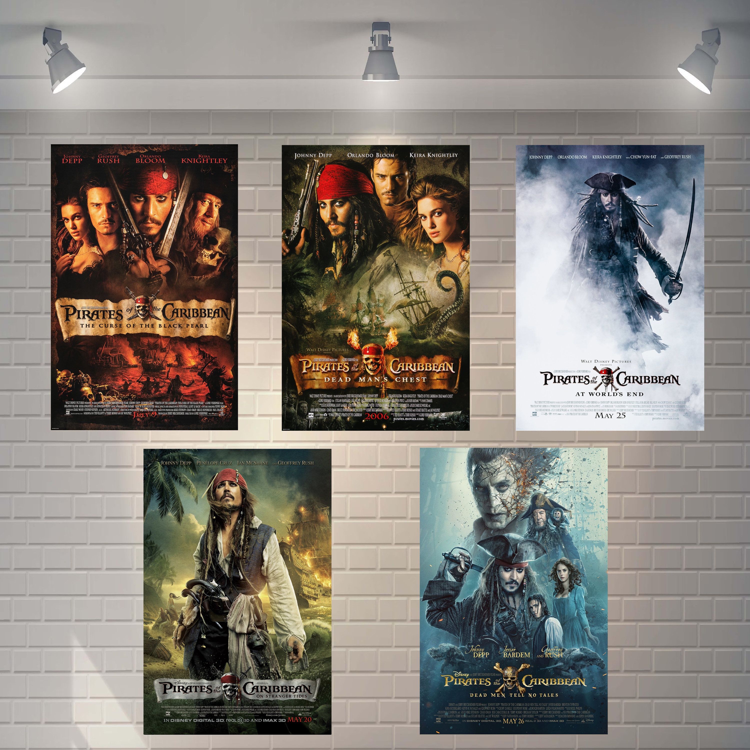 パイレーツ・オブ・カリビアン ポスターコレクション 高品質