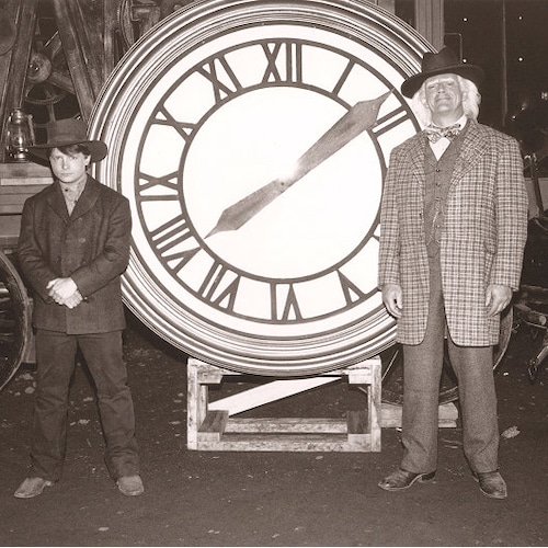 Back to the Future 3 Movie 1885 Clock Tower Photo Hill Valley Etsy