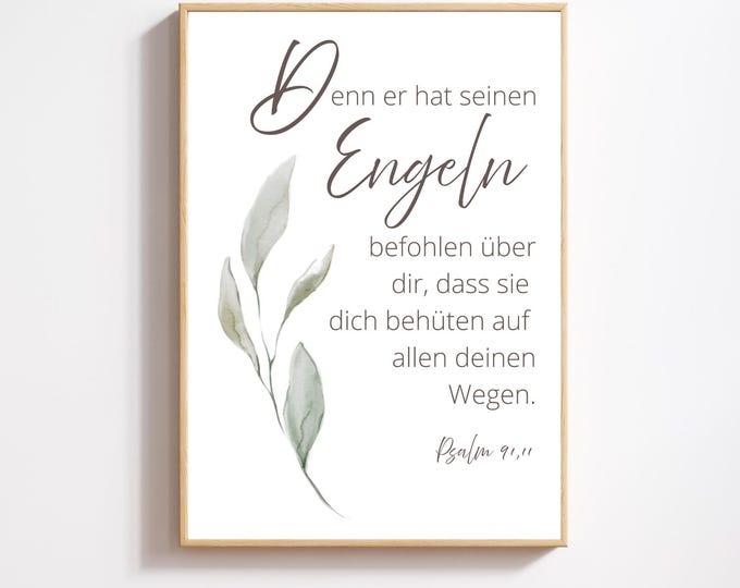 Psalm 91 11 Taufspruch Katholisch