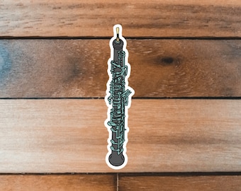 Pegatina de oboe