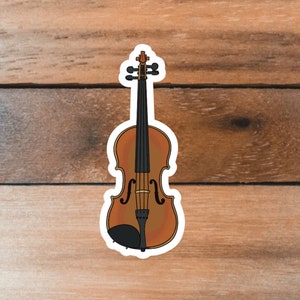 Violin Sticker, Viola Sticker