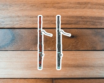 Bassoon Sticker