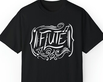 Camisa de flauta, regalo para flautista, camisa de banda