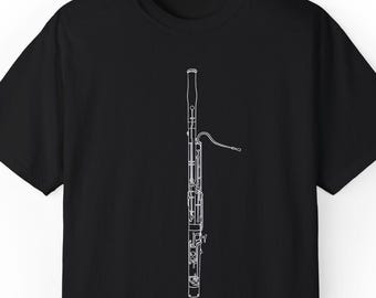 Bassoon Shirt, Gift for Bassoon Player, Band Shirt, Comfort Colors