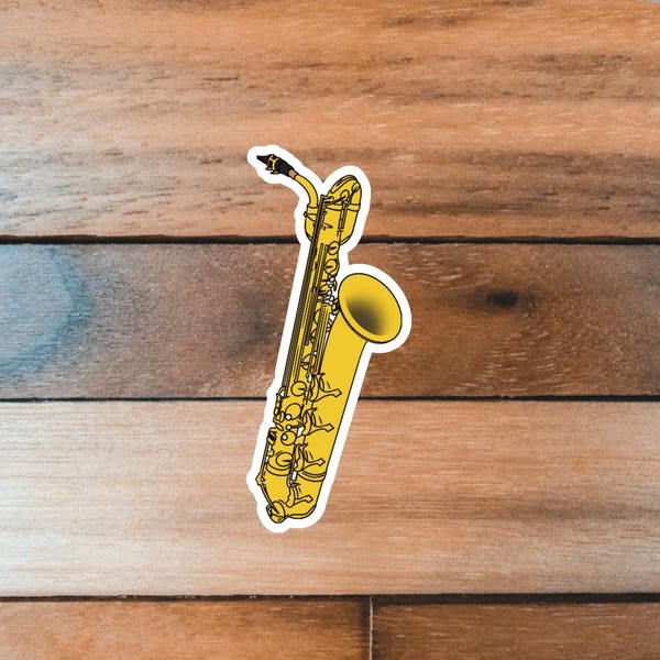Custom Sax Stickers - Etsy