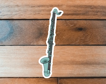 Bass Clarinet Sticker