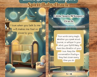 Little Souls Whispers Spirit Baby Oracle Deck