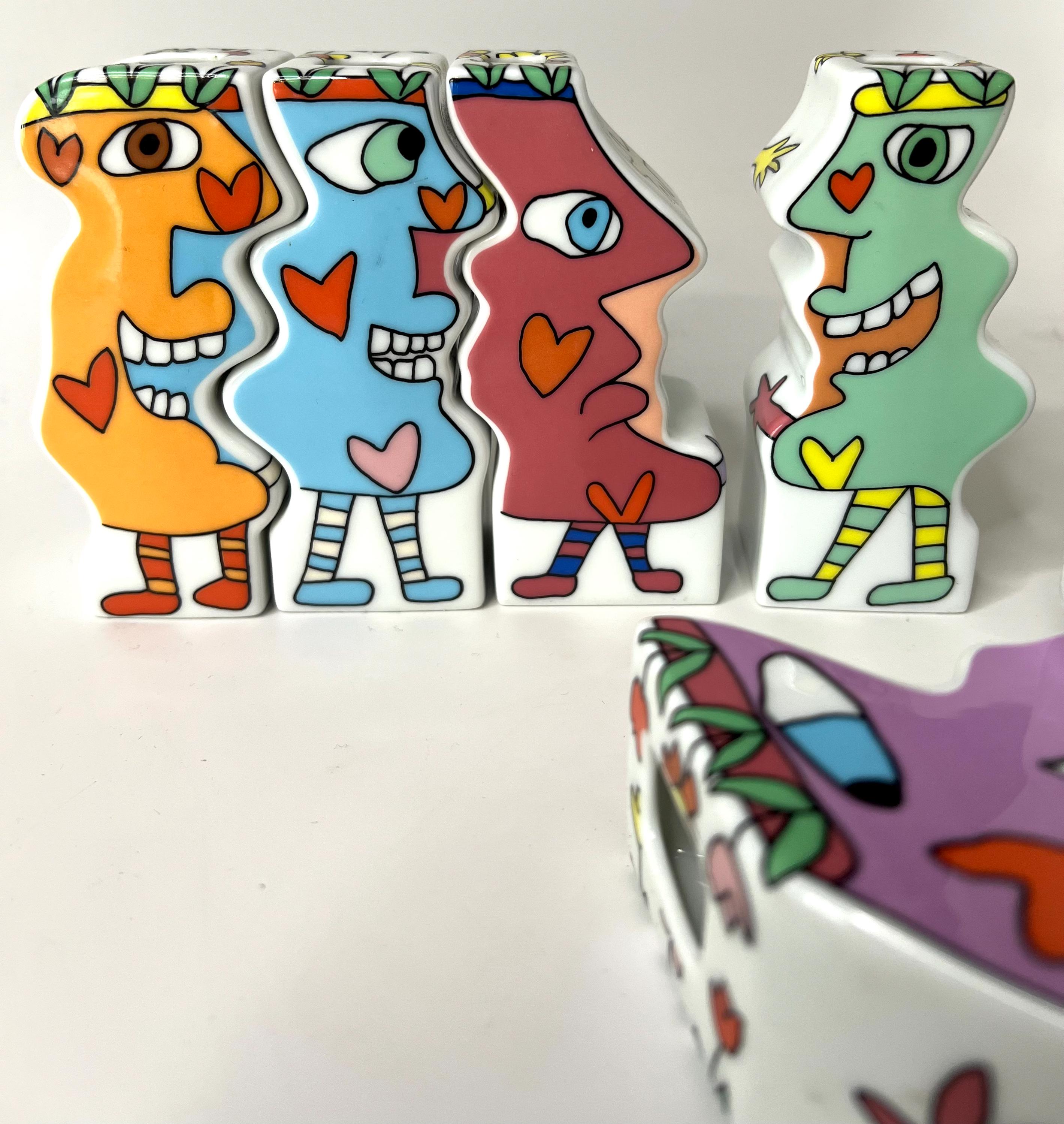Rosenthal Rizzi 限定 陶器 置物 ポップアート Rosenthal Rizzi - Etsy