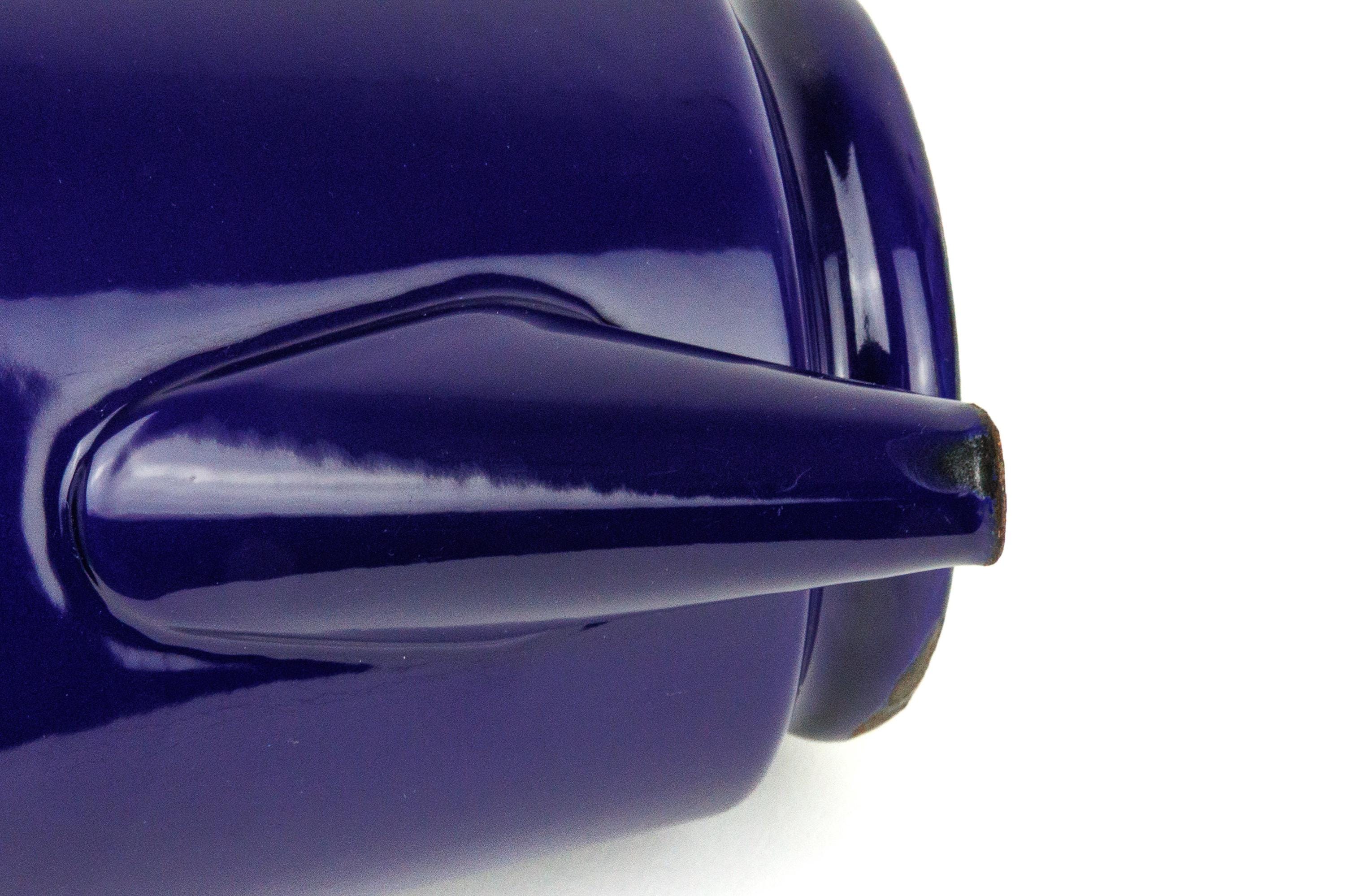 Vintage Antti Nurmesniemi for Finel, Arabia Finland Blue Enamel