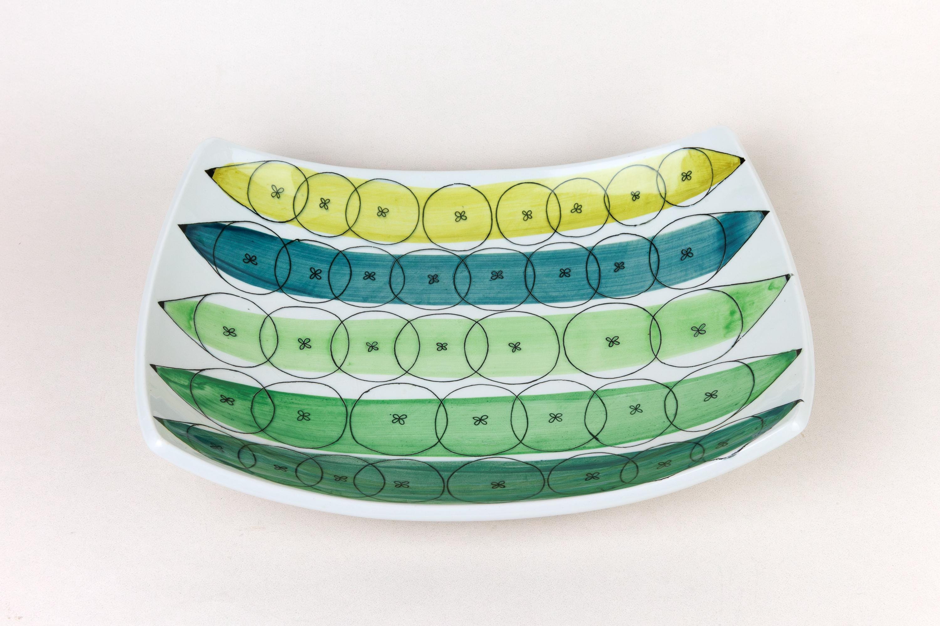 Rare Vintage Mid Century Rorstrand Swedish Ceramic 'picknick' 125