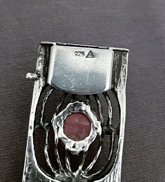 ドイツ ヴィンテージ シルバー ブレスレット ブルータリズム バウハウス