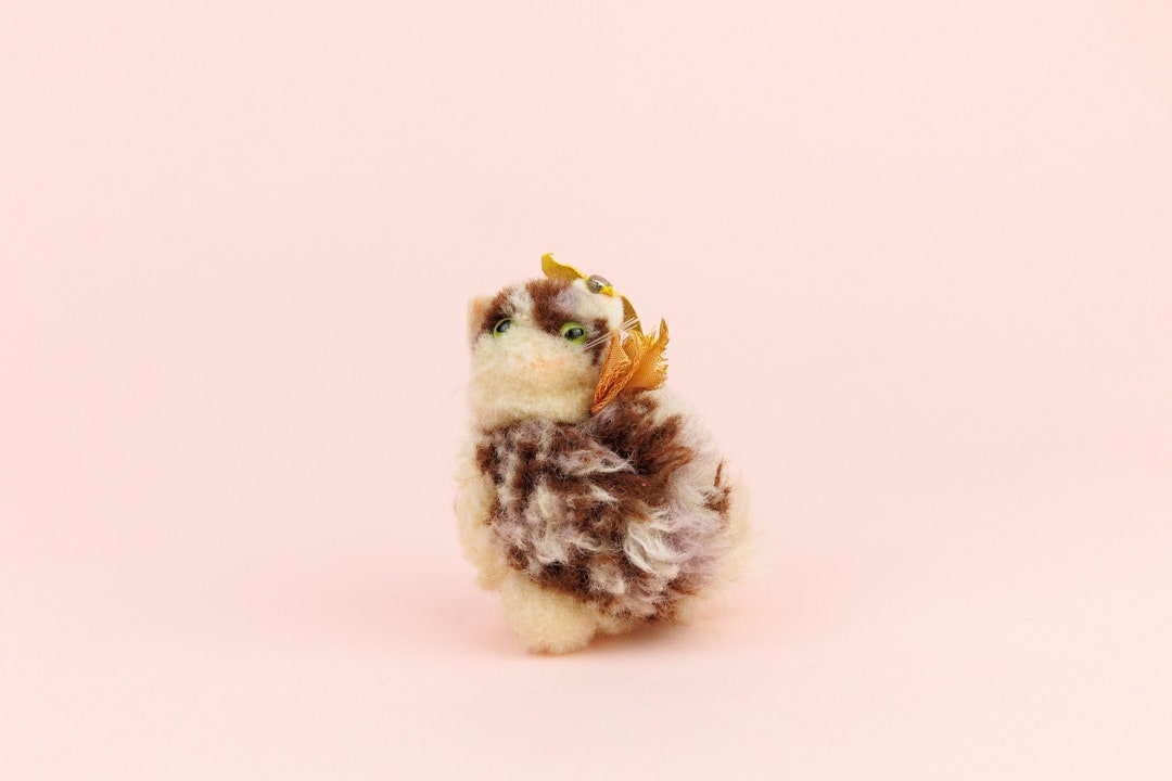 Steiff シュタイフ テディベア 黒猫コスチューム 白ネズミ ハロウィン