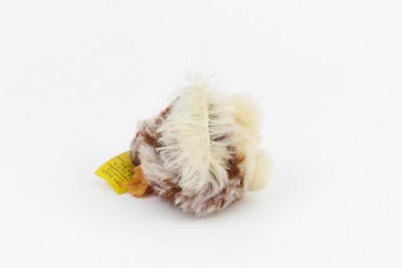 Steiff Ophelia Teddy Bear White Mohair Plush 1985 ID Button