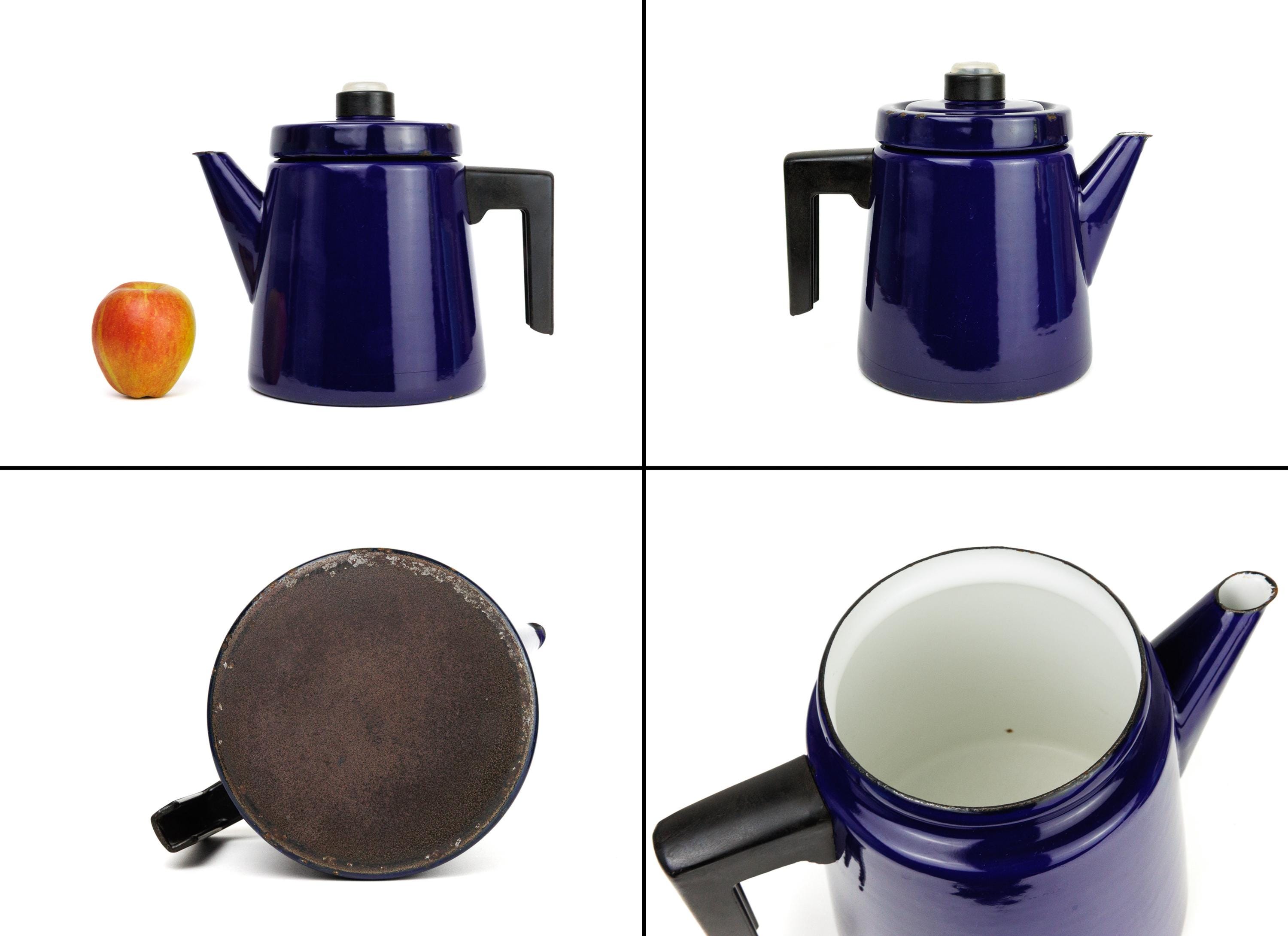 Vintage Antti Nurmesniemi for Finel, Arabia Finland Blue Enamel