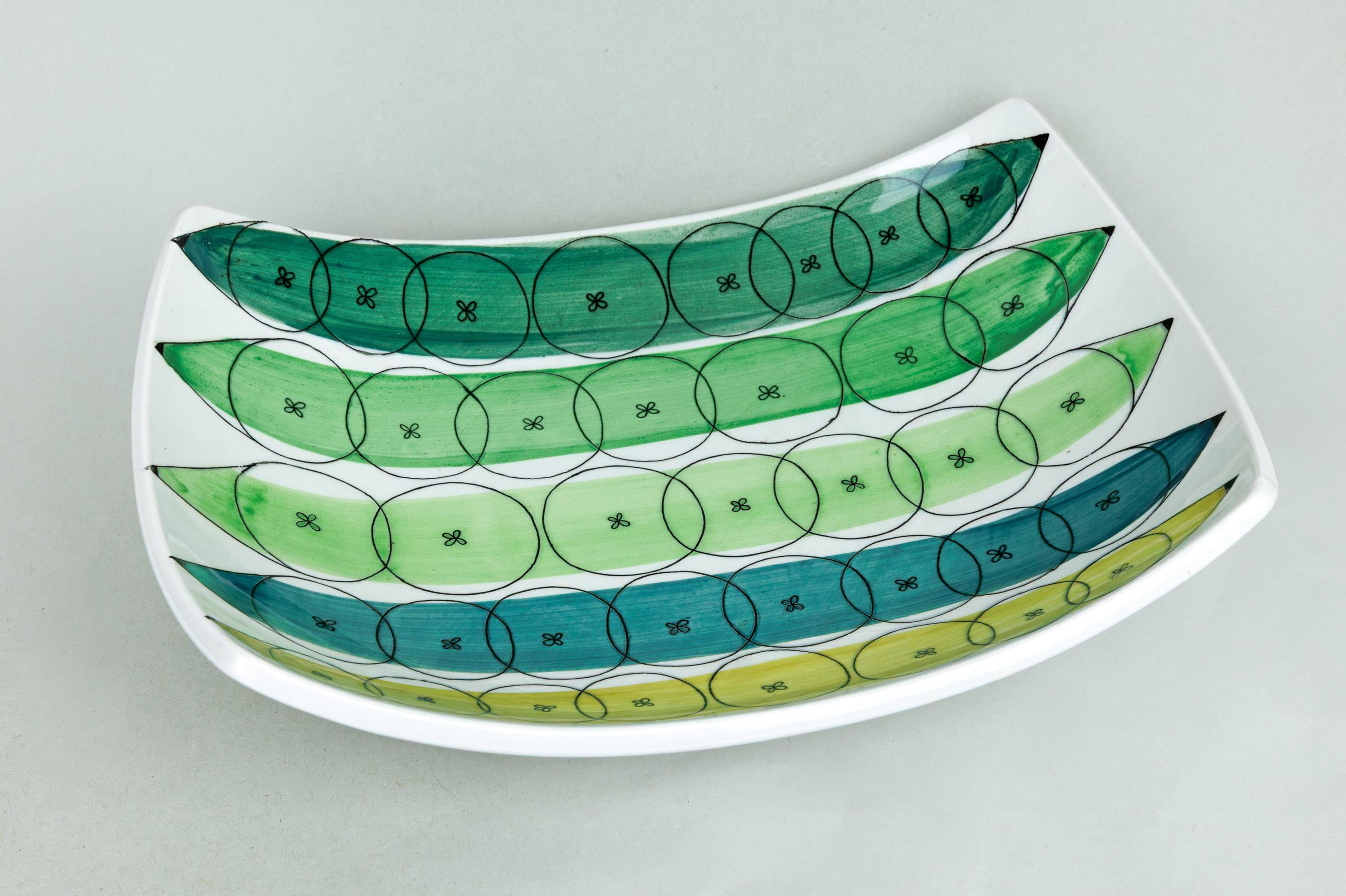 Rare Vintage Mid Century Rorstrand Swedish Ceramic 'picknick' 125